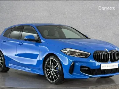 Used BMW 118 M Sport 134 HP (98 kW) 2024 Blue Hatchback
