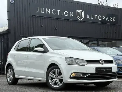 Used VW Polo Match 88 HP (64 kW) 2017 White Hatchback