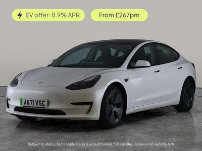 Used Tesla Model 3 Long Range AWD 366 kW (498 HP) 2021 White Sedan