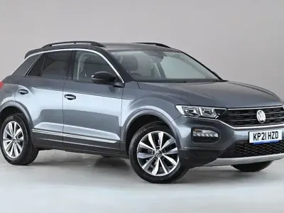 Used VW T-Roc Design 150 HP (110 kW) 2021 Grey SUV