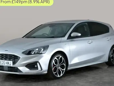 Used Ford Focus ST-Line X 125 HP (91 kW) 2020 Silver Hatchback