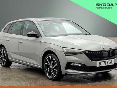 Used Skoda Scala Monte Carlo 110 HP (80 kW) 2022 Steel grey Hatchback