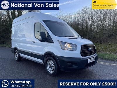 Used Ford Transit 130 HP (95 kW) 2018 White Van