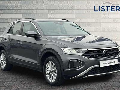 Grey Used 2023 VW T-Roc Life SUV | £20,985 (A bit pricey)