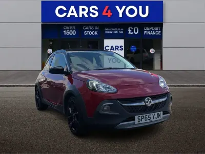 Used Vauxhall Adam Rocks 70 HP (51 kW) 2015 Red Hatchback