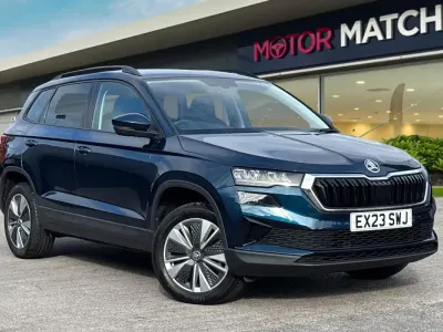 Used Skoda Karoq SE Drive 2023 Blue SUV