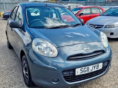 Used Nissan Micra Visia 98 HP (72 kW) 2011 Silver Hatchback