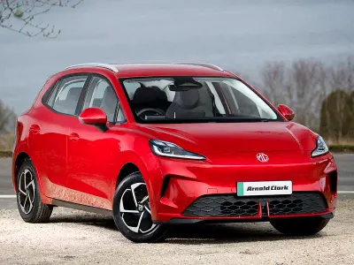 New MG MG4 EV Trophy 319 kW (435 HP) 2026 Tri coat  dynamic red Hatchback