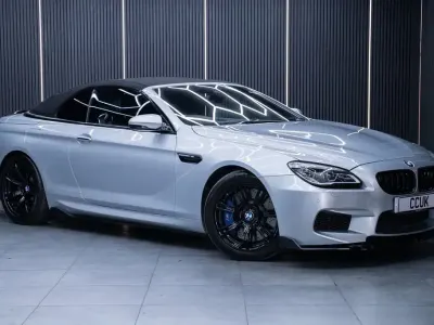 Usado BMW M6 Cabriolet Comfort Edition 560 CV (411 kW) 2017 Azul Descapotable