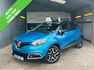 Used Renault Captur Dynamique 90 HP (66 kW) 2014 Blue SUV