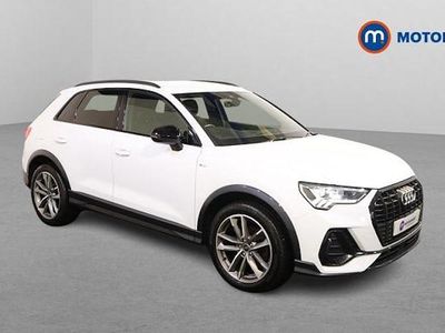 Used Audi Q3 Black Edition 150 HP (110 kW) 2022 White SUV