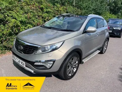 Used Kia Sportage 115 HP (84 kW) 2012 Silver SUV
