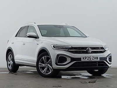 White Used 2025 VW T-Roc R-line SUV | £26,798 (Fair price)