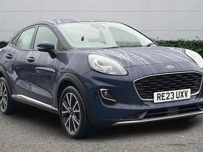 Used Ford Puma Titanium 125 HP (91 kW) 2023 Blue SUV