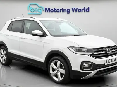 Used VW T-Cross SEL 110 HP (80 kW) 2023 White SUV
