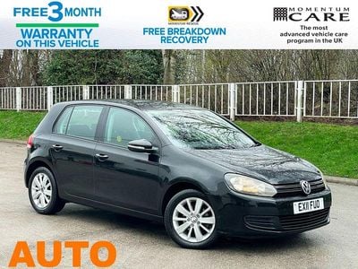 Used VW Golf VI Match 105 HP (77 kW) 2011 Black Hatchback