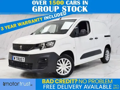 Used Peugeot Partner 131 HP (96 kW) 2021 White MPV