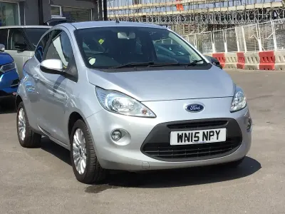 Used Ford Ka Zetec 69 HP (50 kW) 2015 Silver Hatchback