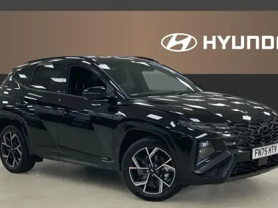 Nowe Hyundai Tucson N Line 239 KM (175 kW) 2025 Biały SUV