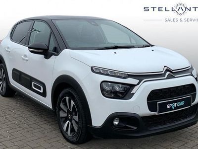 White Used 2024 Citroën C3 PureTech Hatchback | £13,595 (Fair price)