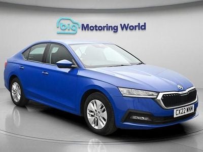 Used Skoda Octavia SE Technology 110 HP (80 kW) 2022 Blue Hatchback