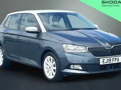 Used Skoda Fabia SE L 75 HP (55 kW) 2019 Grey Hatchback