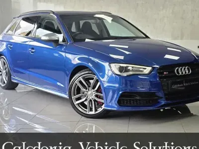 Used Audi S3 Sportback Design 300 HP (220 kW) 2016 Blue Hatchback