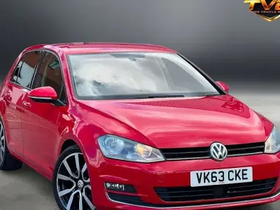 Used VW Golf VII GT 150 HP (110 kW) 2013 Red Hatchback