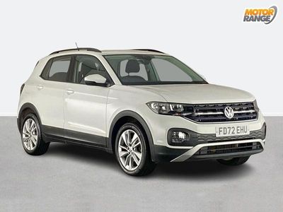 Used VW T-Cross SE 95 HP (69 kW) 2022 White SUV