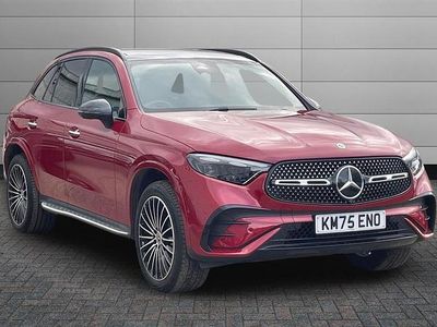 Used Mercedes GLC300e AMG line 313 HP (230 kW) 2025 Patagonia red Estate