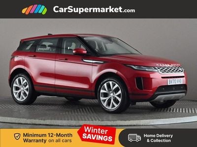 Red Used 2020 Land Rover Range Rover evoque SE Estate | £20,197 (Fair price)