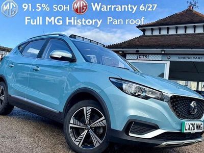 Used MG ZS Exclusive 105 kW (143 HP) 2020 Blue Hatchback