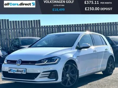 Używany VW Golf VII GTI 230 KM (169 kW) 2018 Biały Hatchback