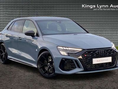 used Audi RS3 RS3TFSI Quattro Carbon Black 5dr S Tronic