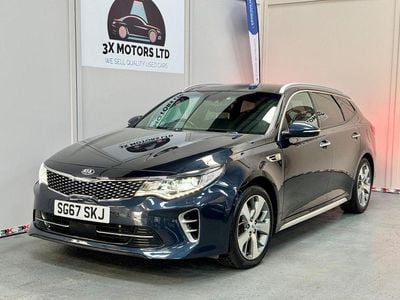 Blue Used 2017 Kia Optima GT-Line S Estate | £10,290 (Fair price)