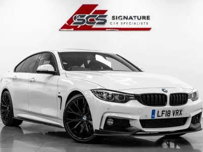Used BMW 420 M Sport 190 HP (139 kW) 2018 White Coupe