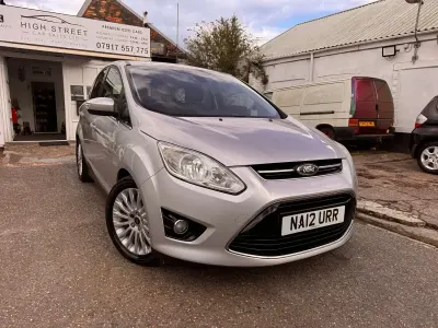 Used Ford C-MAX Titanium 123 HP (90 kW) 2012 Silver MPV