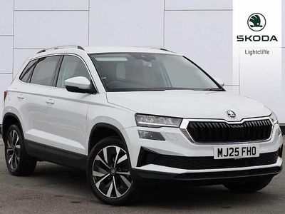 Used Skoda Karoq SE L 113 HP (83 kW) 2025 Moon white metallic SUV