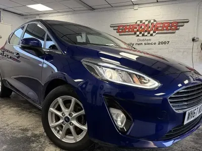 Used Ford Fiesta Zetec 100 HP (73 kW) 2017 Blue Hatchback
