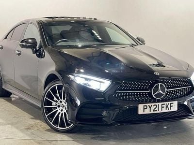 Black Used 2021 Mercedes CLS300 AMG line Coupe | £30,999