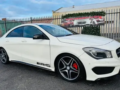 Used Mercedes CLA220 AMG 177 HP (130 kW) 2014 Silver Coupe