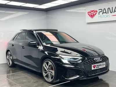 Used Audi A3 Sportback S-Line 2020 Black Hatchback
