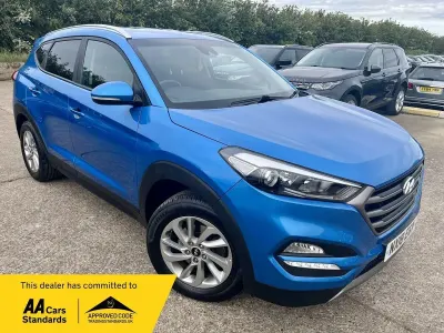 Used Hyundai Tucson SE 177 HP (130 kW) 2018 Blue SUV