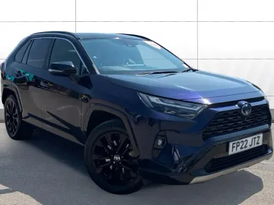 Used Toyota RAV4 222 HP (163 kW) 2022 Blue/black SUV