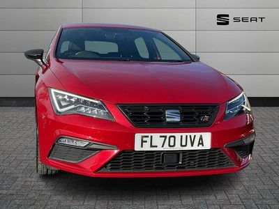 Used Seat Leon Black Edition 150 HP (110 kW) 2020 Red Hatchback