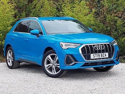 Used Audi Q3 S-Line 150 HP (110 kW) 2019 Blue SUV