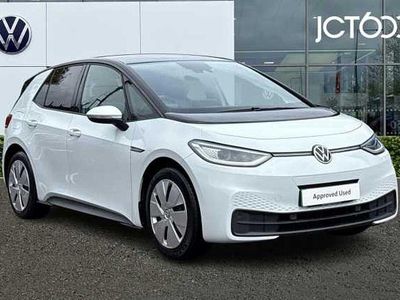 Used VW ID.3 Pro Performance 150 kW (204 HP) 2020 White Hatchback