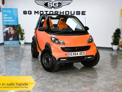 Used Smart ForTwo Cabrio 2014 Black Cabriolet