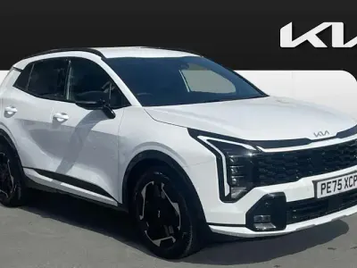 Used Kia Sportage GT-Line 150 HP (110 kW) 2025 White SUV