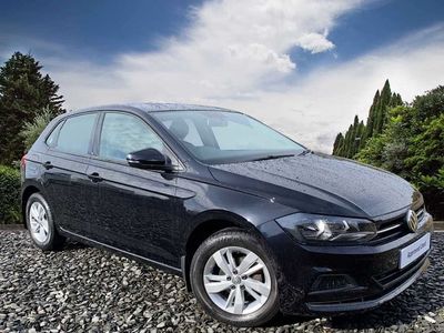 Used VW Polo SE 80 HP (58 kW) 2019 Black Hatchback